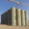 Grain silos at Aqaba-Jordan